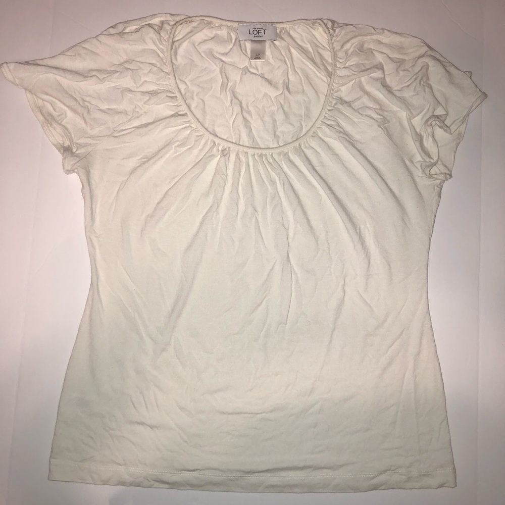 LOFT Whisper White Tee